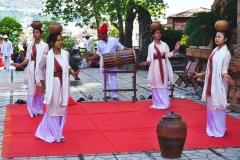 Colorful dancers at Po Nagar Cham Towers - Nha Trang, Vietnam