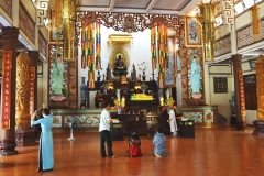 Inside the Long Son Pagoda, Nha Trang, Vietnam