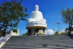 Giant Buddha on the hilltop, Nha Trang, Vietnam