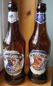 Goblin beers from Wychwood Brewery, U.K.