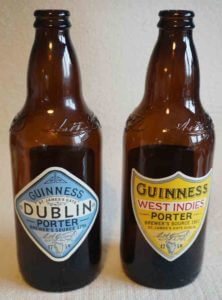 Guinness Dublin and West Indies Porters