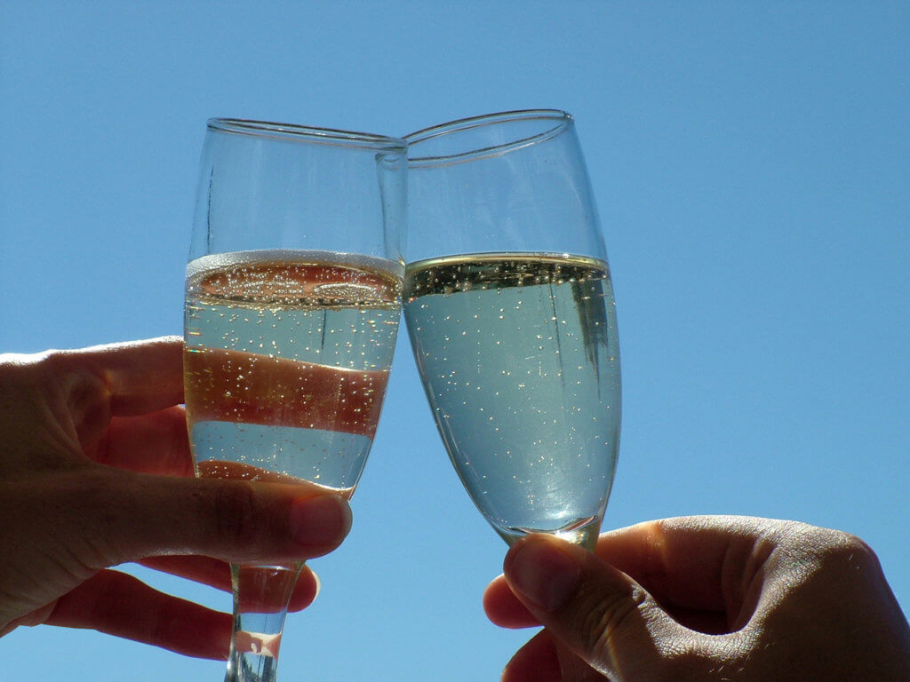 Champagne - our favorite libation