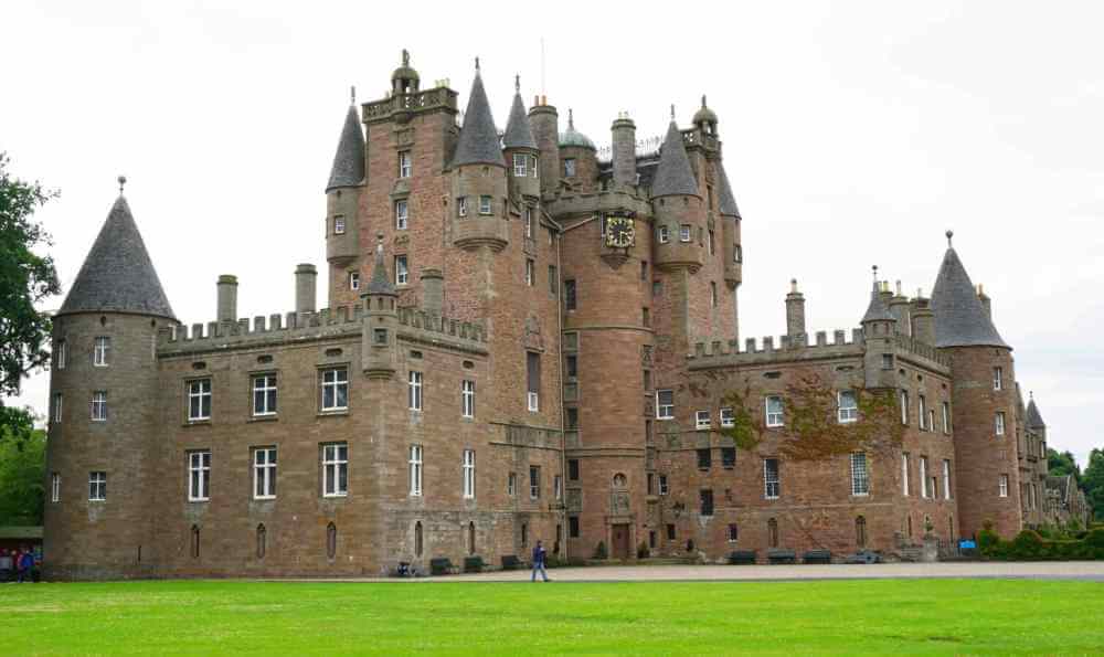 Scotland's Glamis Castle was the childhood home of Elizabeth, the Queen Mother and wife of King George VI.