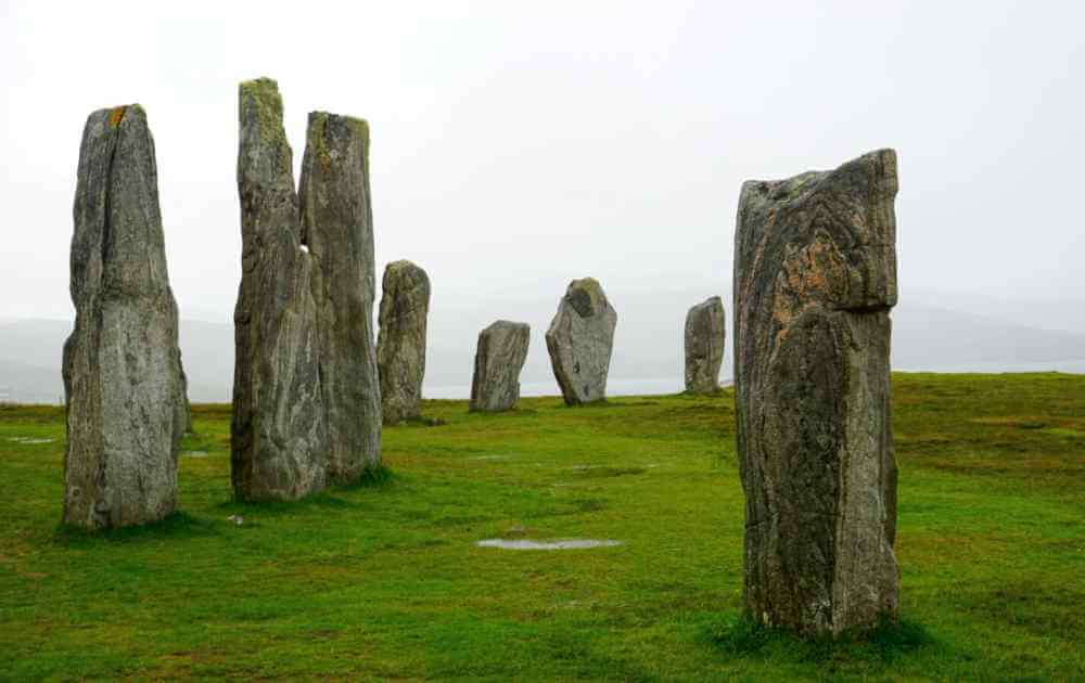 Callanish Standing Stones on the Isle of Lewis in Scotland's Outer Hebrides.
