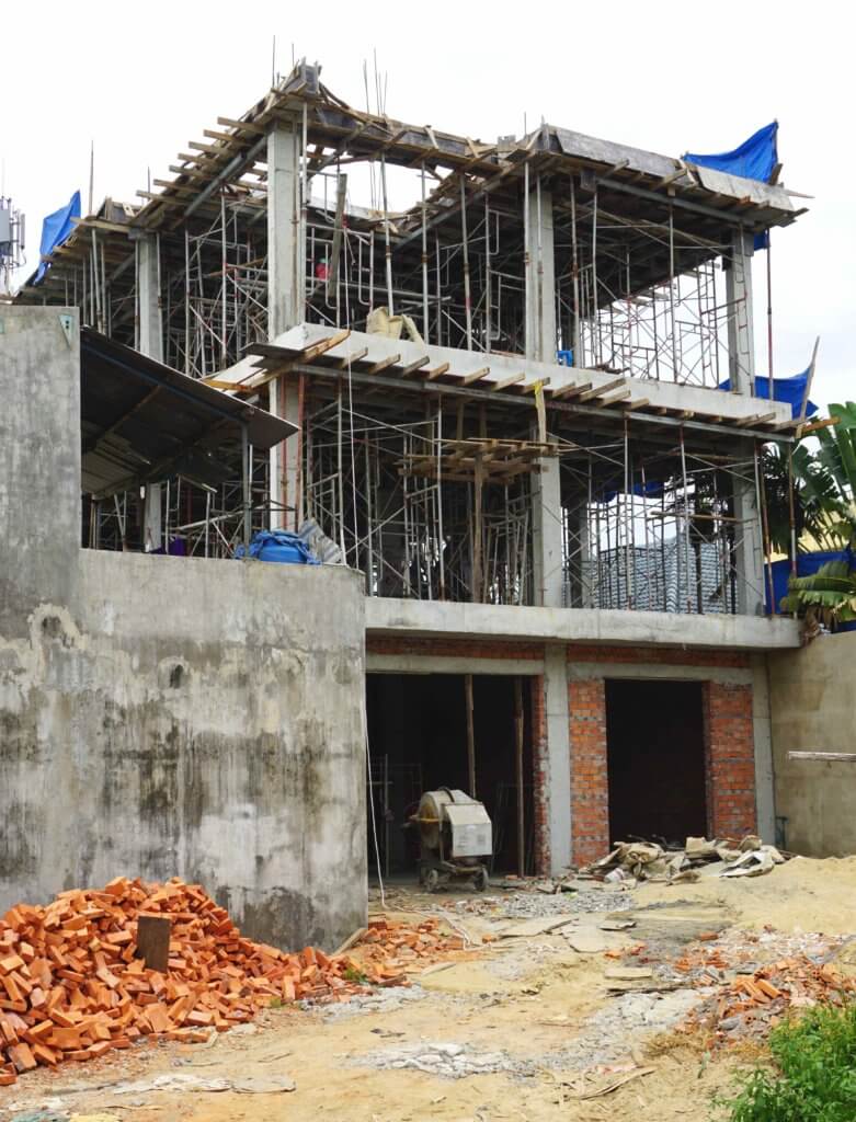 Typical Vietnamese construction methods