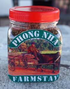 Freshly ground black pepper from Phong Nha Farmstay Village