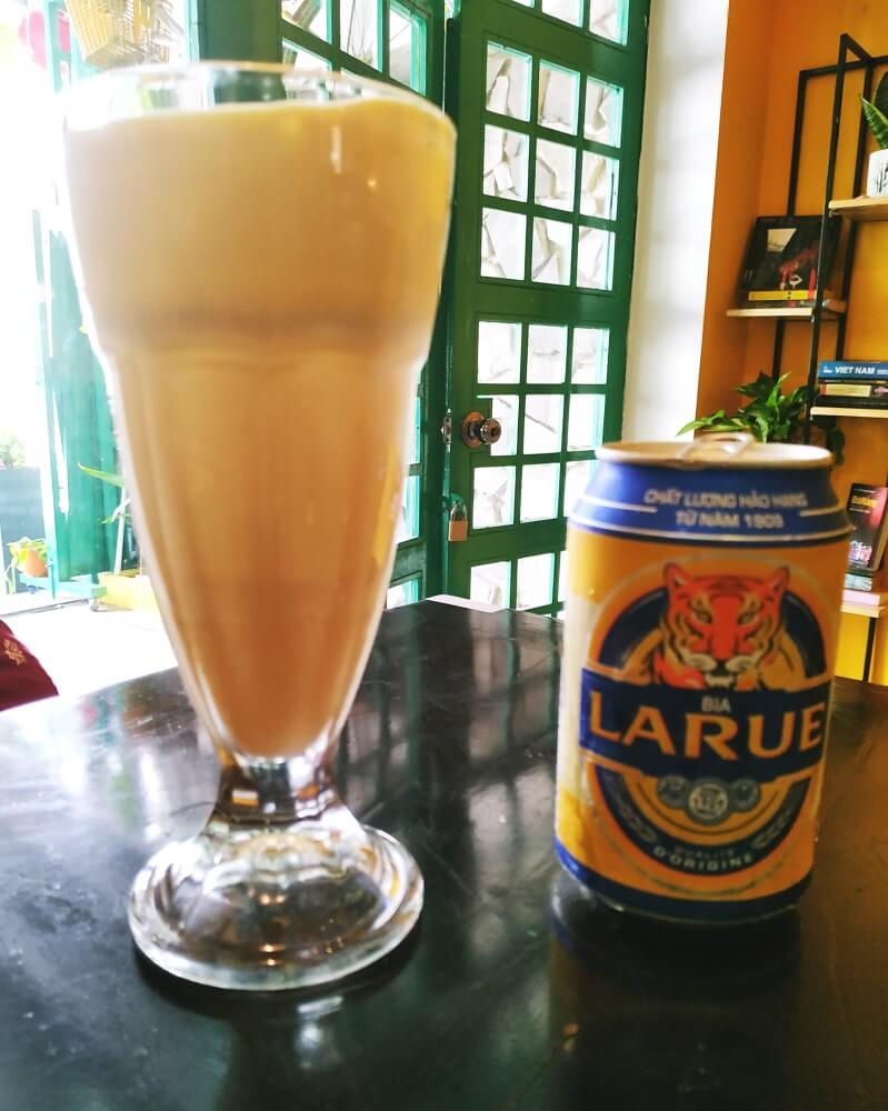 Beer for breakfast. An unexpected morning treat in Da Nang.